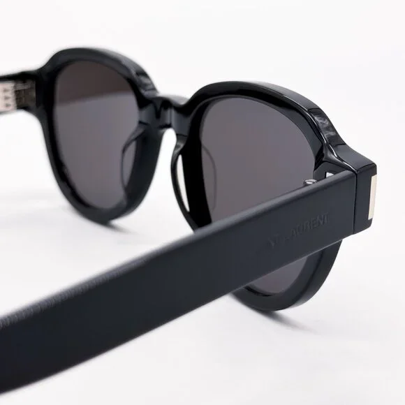 NEW SAINT LAURENT SL 546 001 BLACK GREY UNISEX SUNGLASSES SAINT LAURENT SL546